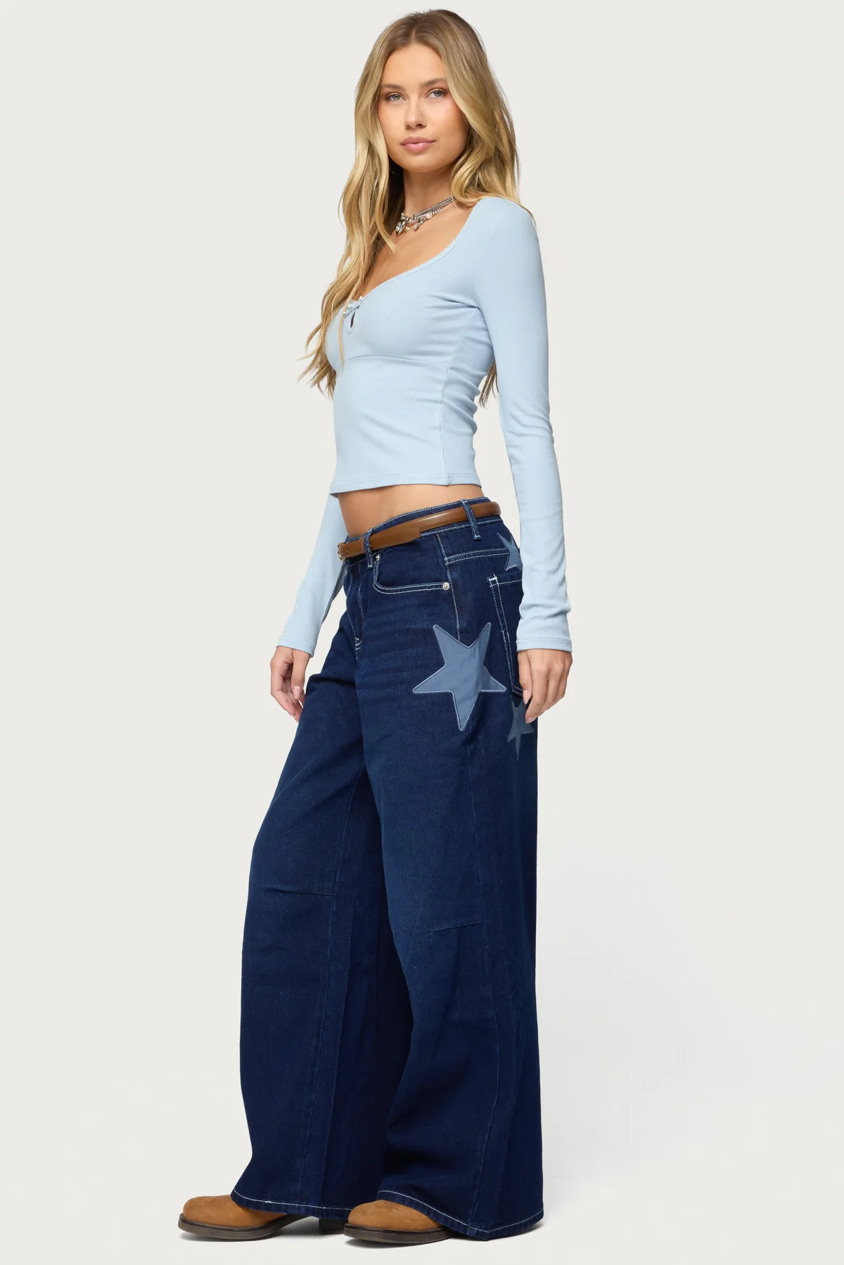 Madder Keyhole Cutout Top - Image 4