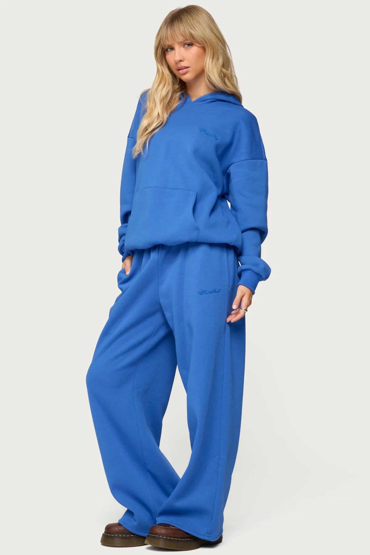 Basic Girl Wide Leg Edikted Sweatpants - Image 6