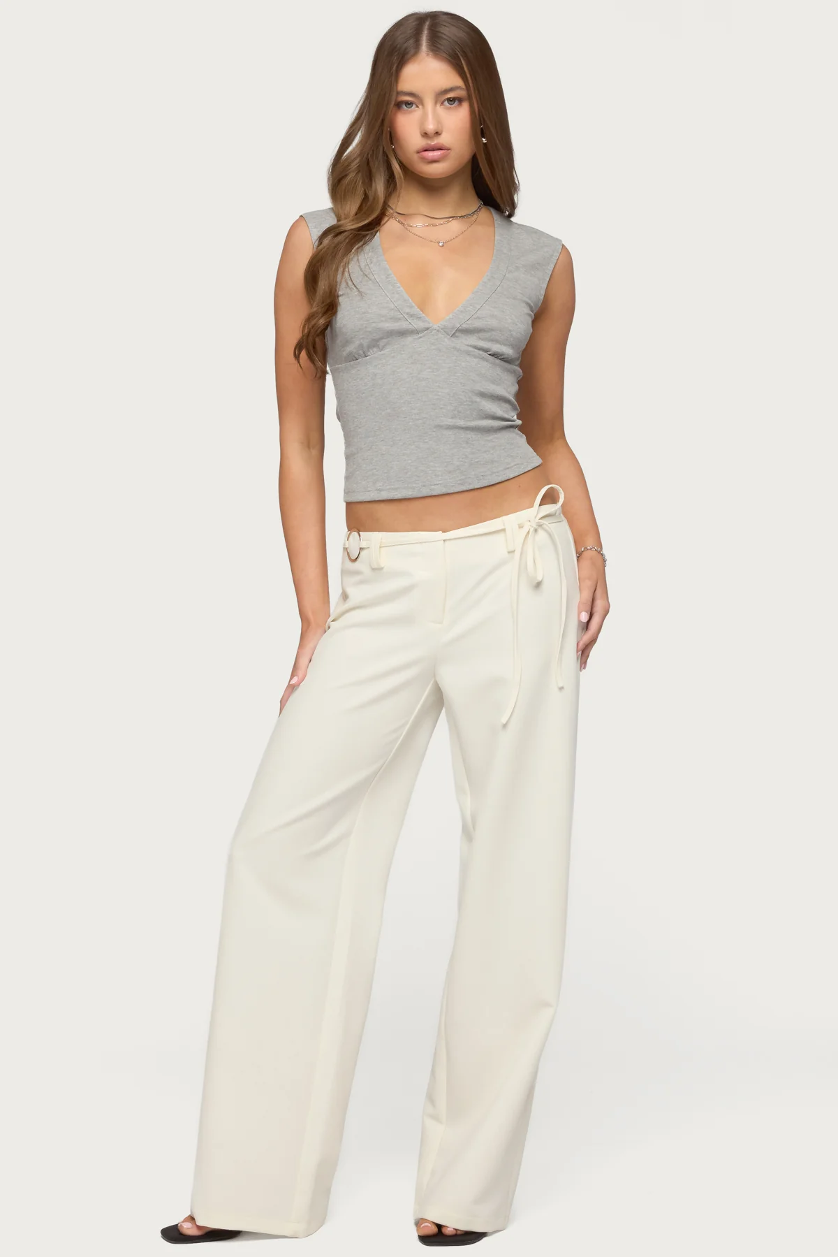Raphael Tie Belt Pants - Image 5