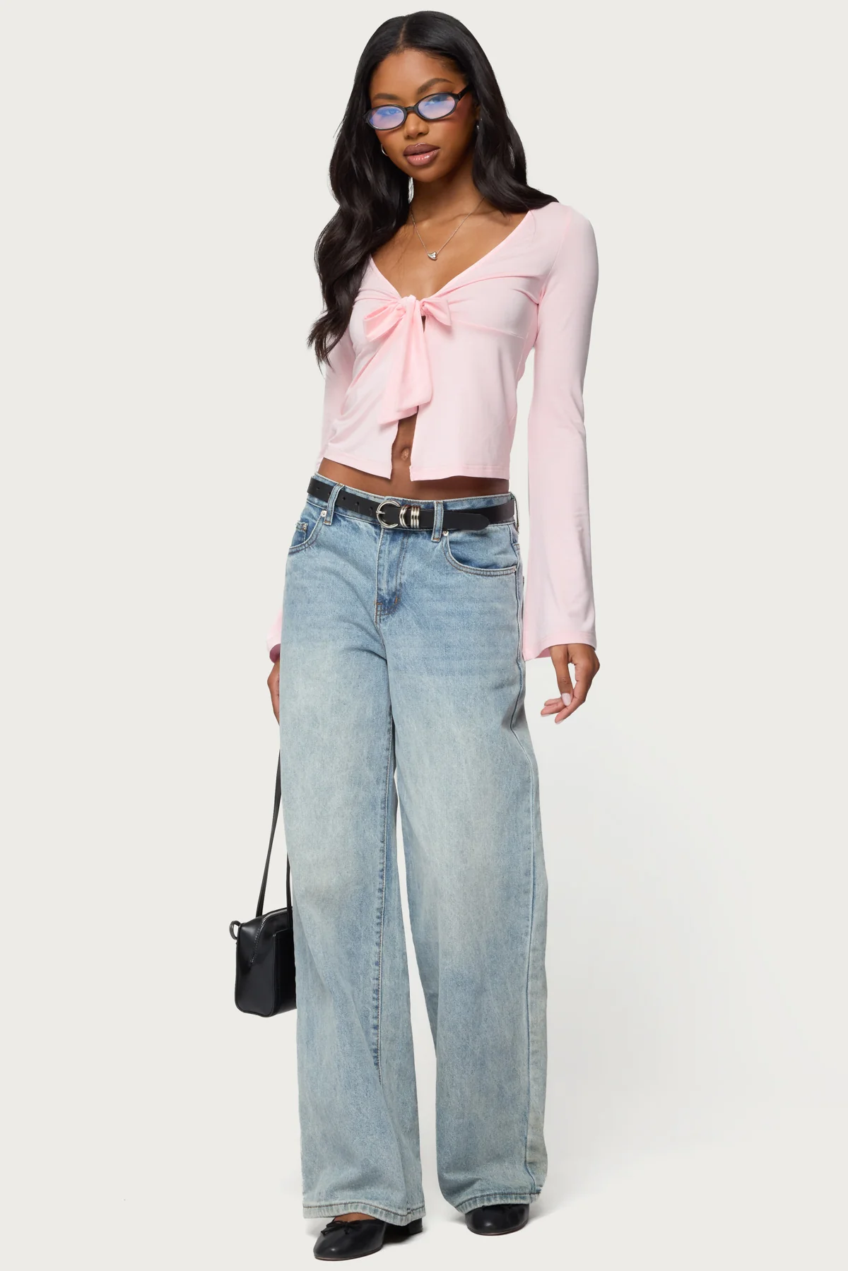 Scarlette Tie Front Top - Image 2
