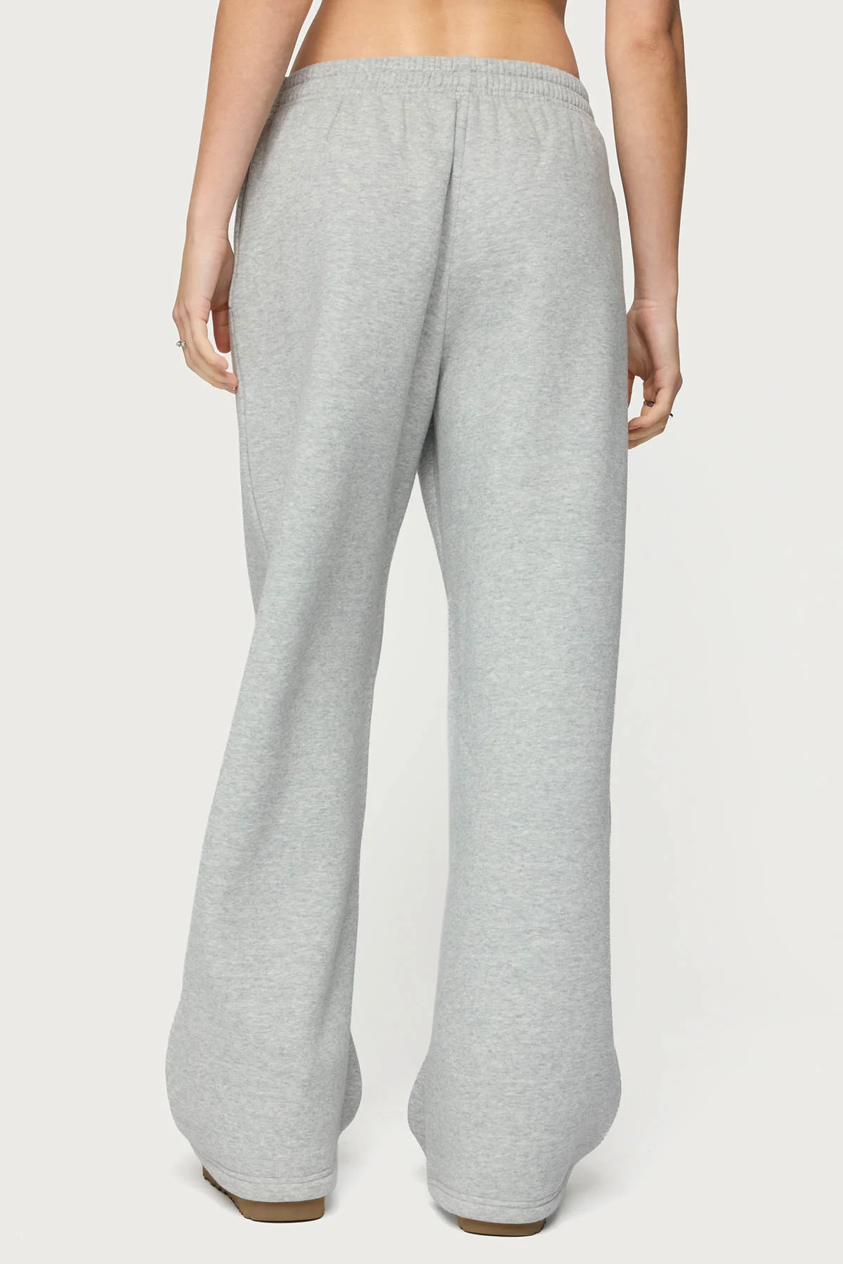 Edikted Lover Wide Leg Sweatpants - Image 3
