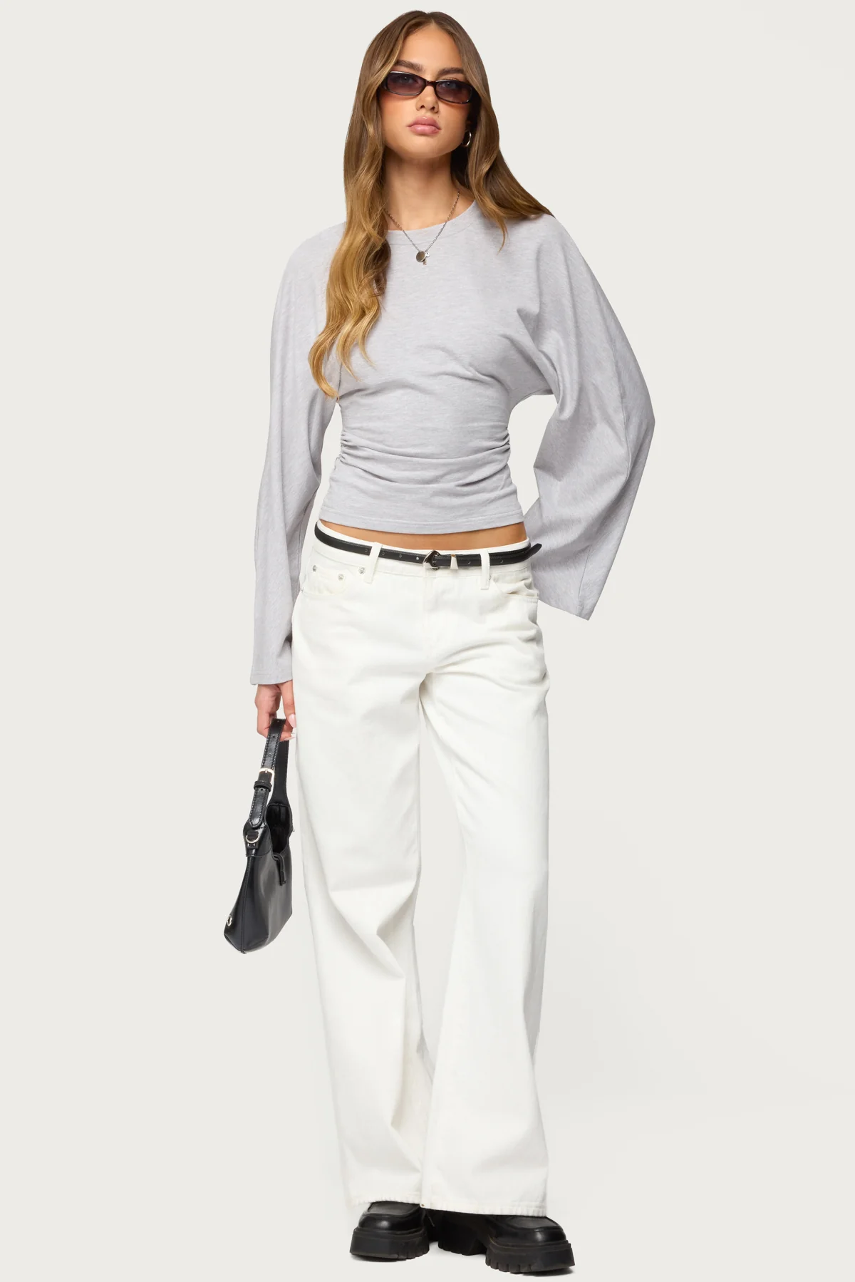Charlisa Cinched Waist Top - Image 2