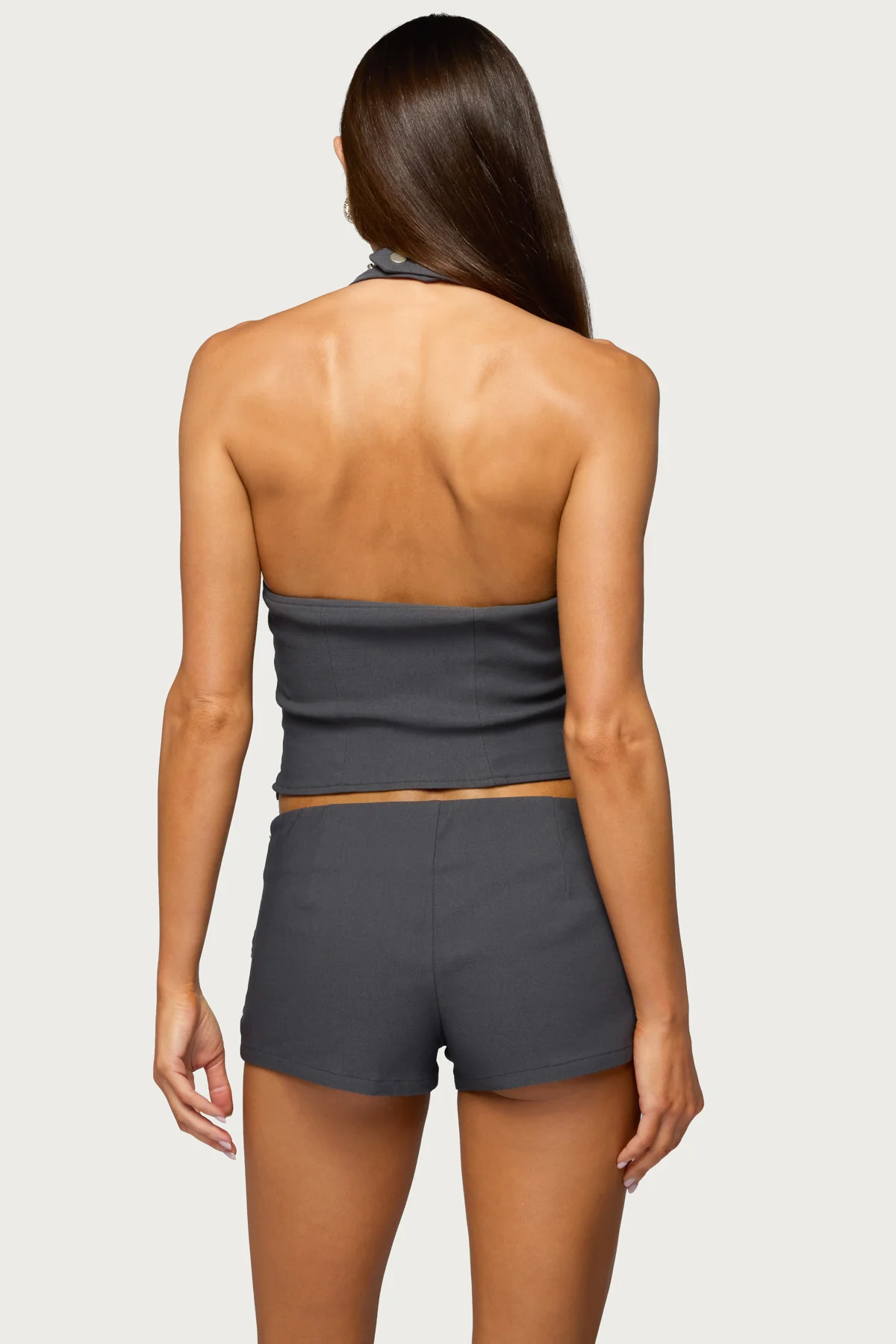 Lirah Laced Up Halter Top - Image 5