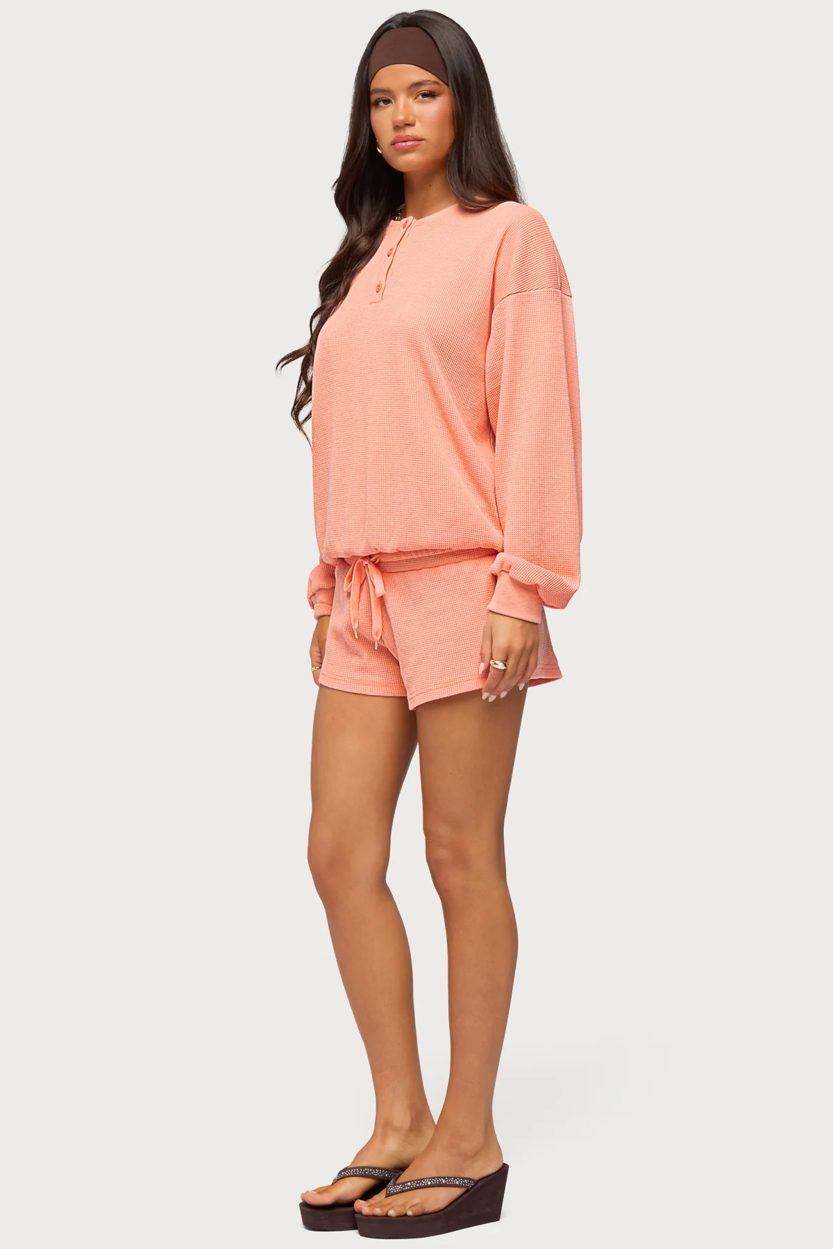 Baila Waffle Shorts - Image 5