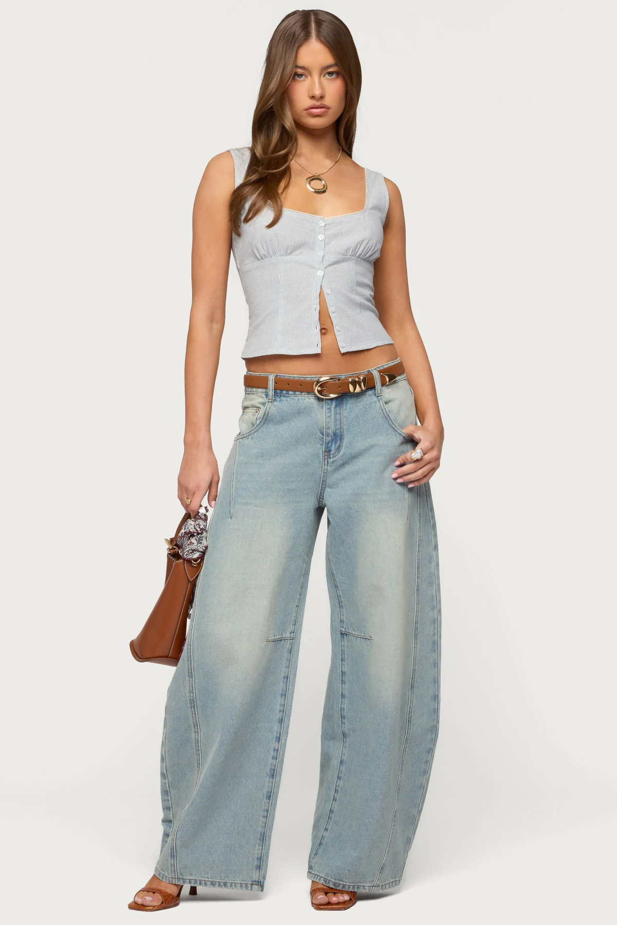 Ilara Low Rise Barel Jeans