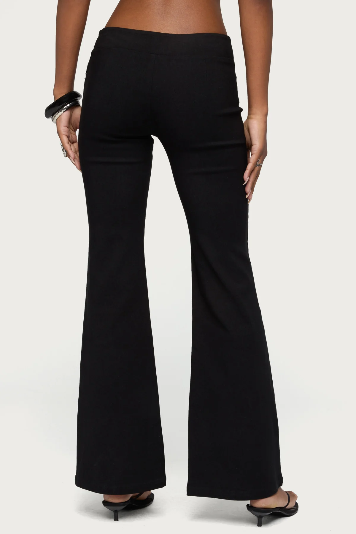 Alyce Crossover Flared Pants - Image 5