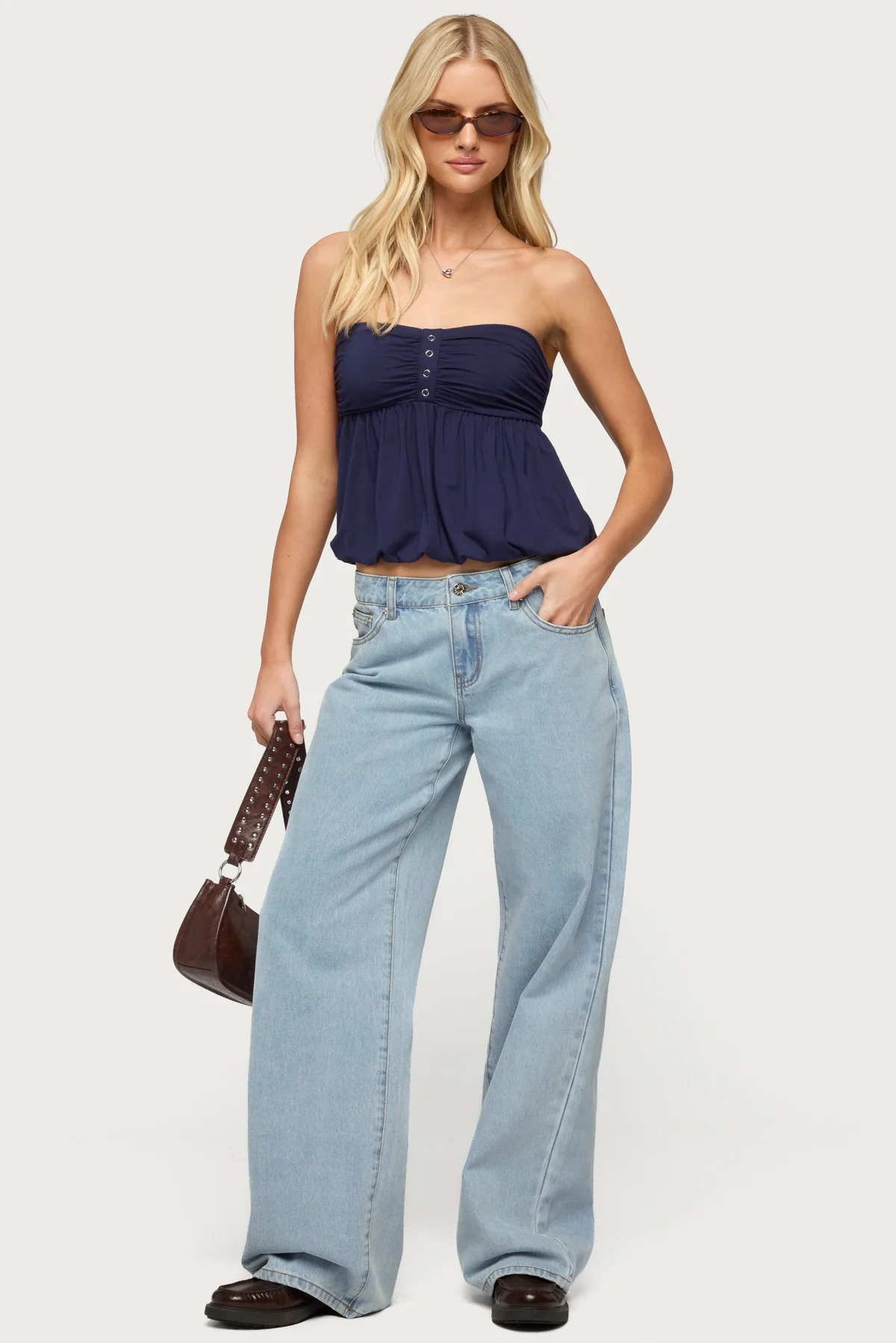 Yury Strapless Bubble Top - Image 2