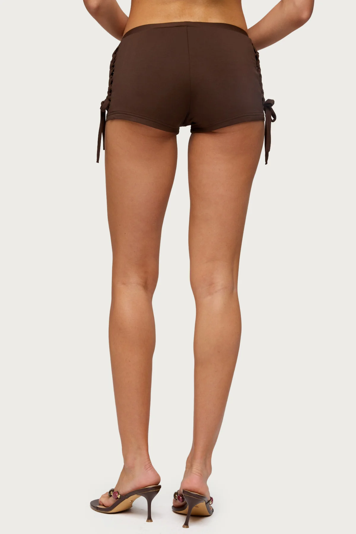 Jilly Braided Cutout Micro Shorts - Image 5