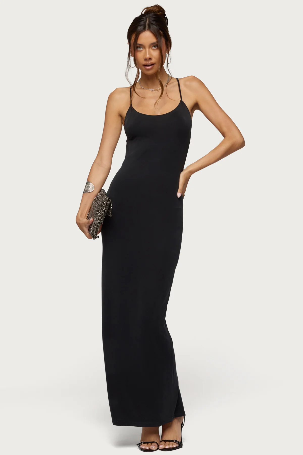 Zhuri Ring Backless Maxi Dress - Image 2