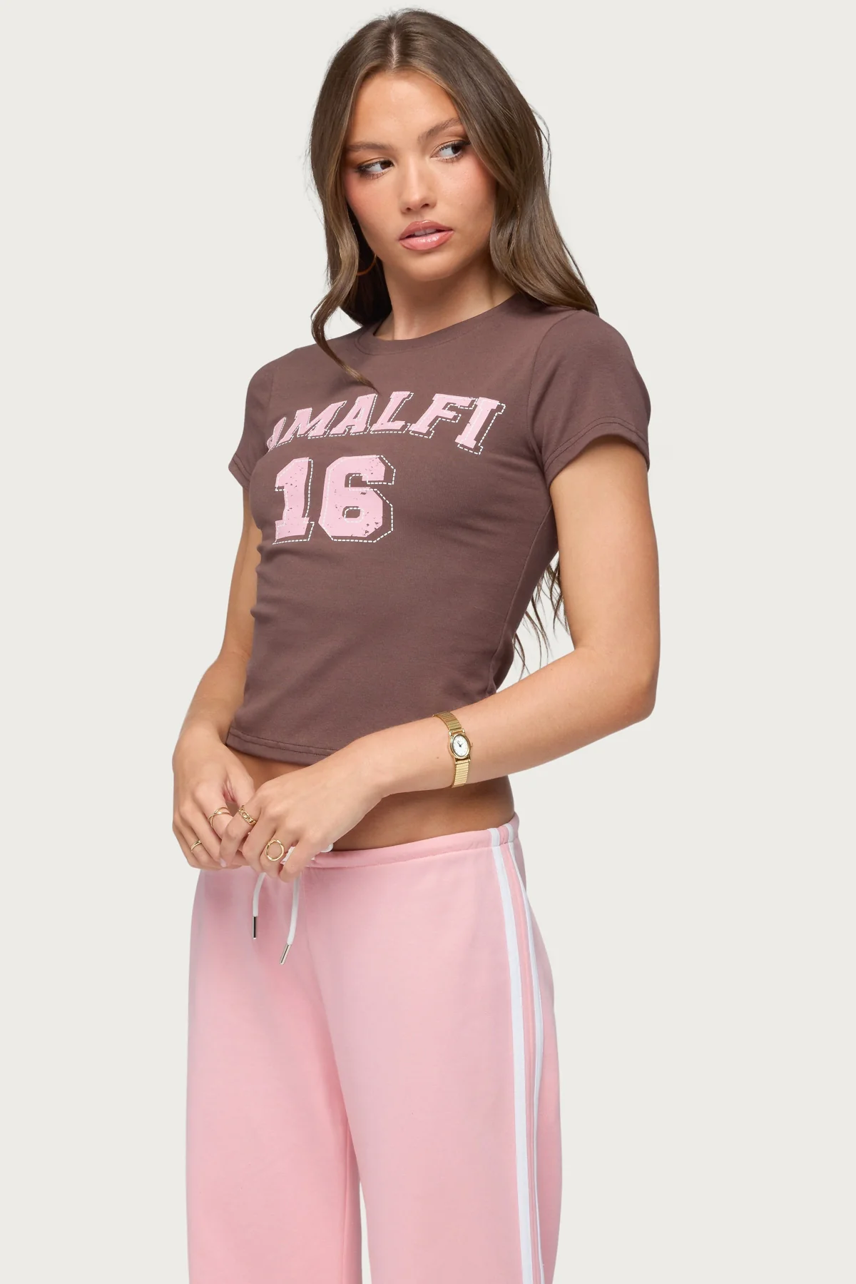 Amalfi Contrast T Shirt - Image 3